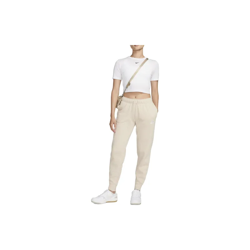 Nike Knitted Sweatpants Women's Beige-1