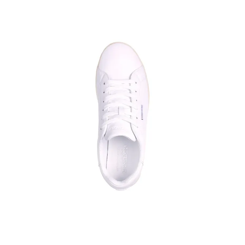 Skechers Street Wear Placer Berwick Slip Resistant And Breathable Low Top Skateboard Shoes Men's White-3