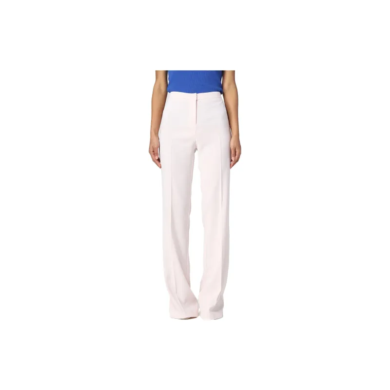 PINKO High Waist Straight Leg Trousers-1
