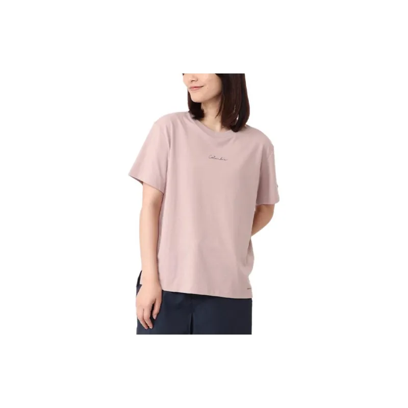Columbia T Shirts Women's Pink-4