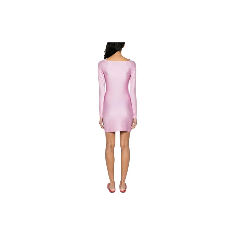 COPERNI FW23 Long Sleeved Dress Women's Pink-3