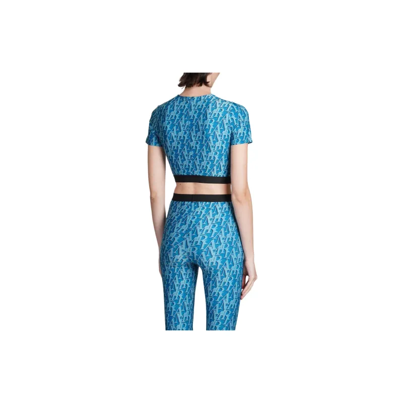 AMIRI T-Shirts Women's Blue-4
