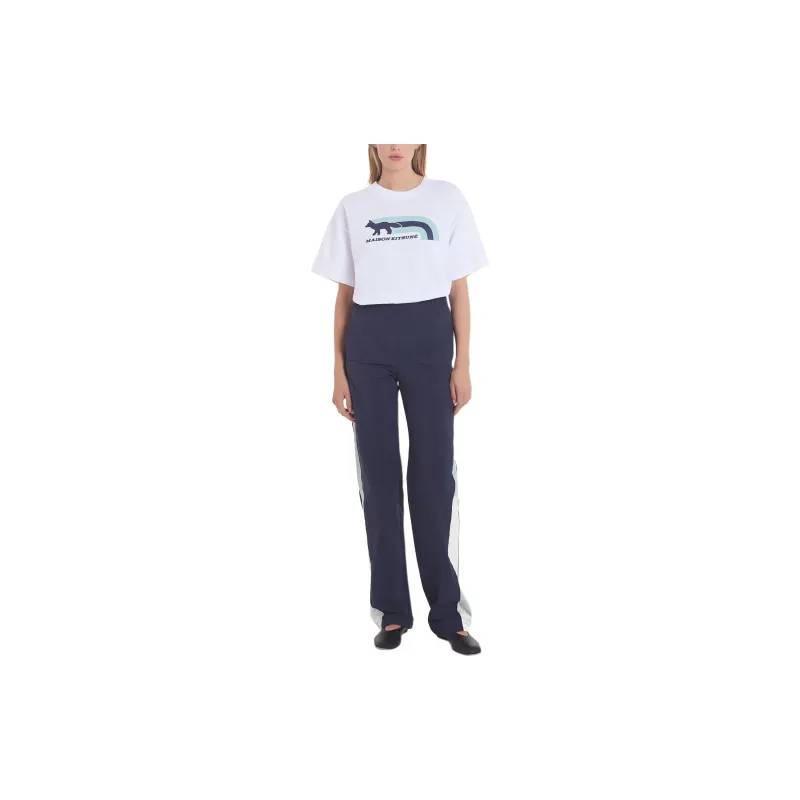 Maison Kitsune Flash Fox Relaxed T Shirt-2