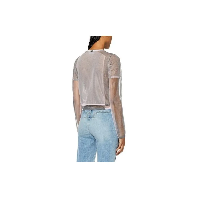DIESEL T-Shirts Women's Pink-2
