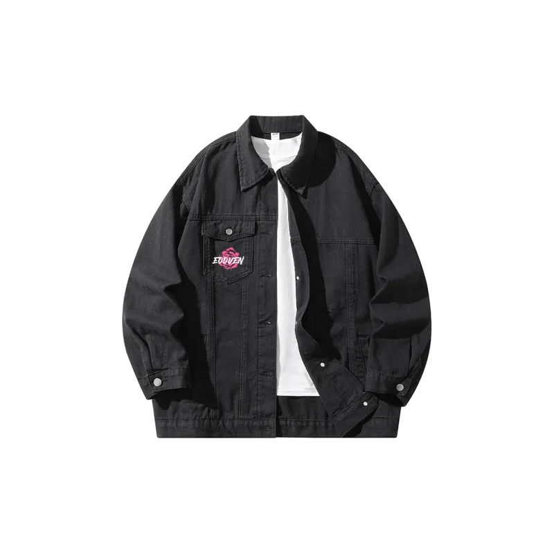 EOOVEN Denim Jackets Unisex-1