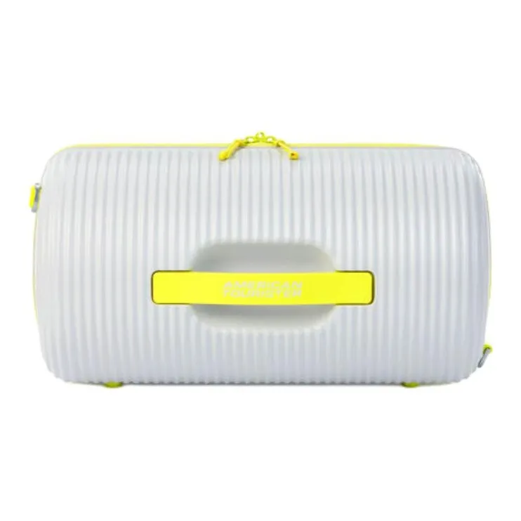 AMERICAN TOURISTER PC Shoulder Bag Unisex Gray & Lime-0