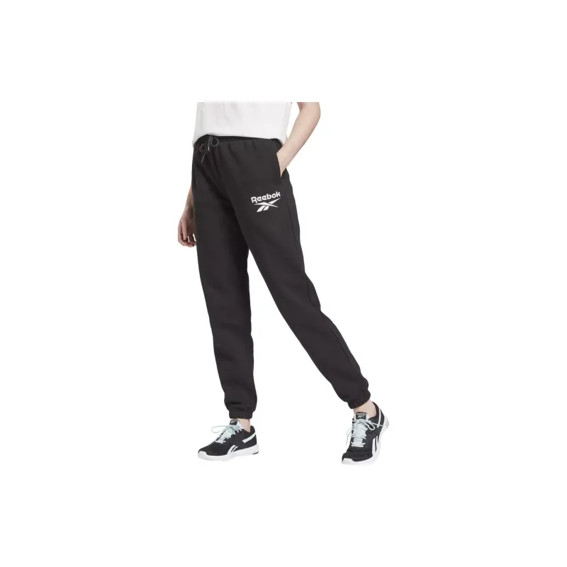Reebok RI BL FLEECE PANT Knitted Sports Pants Women's Black-2