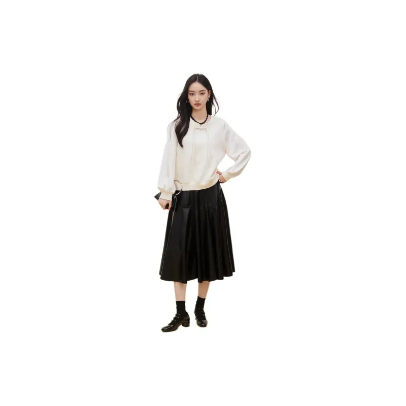 XG Sweatshirt Women's Light Beige-5