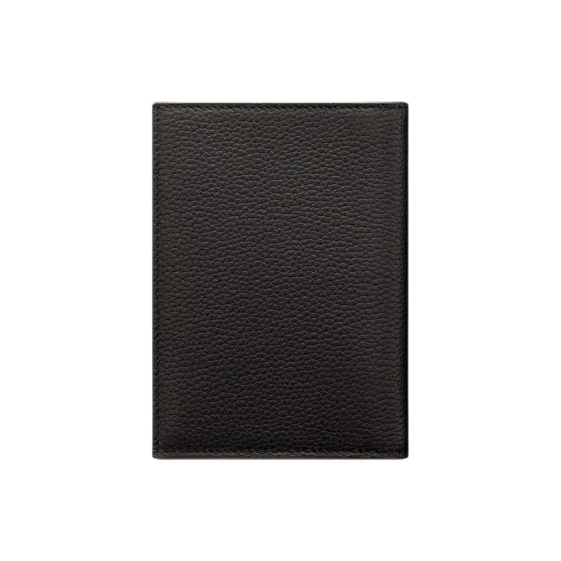 DIOR Cow Leather Passport Holder Regular Men's Black-2