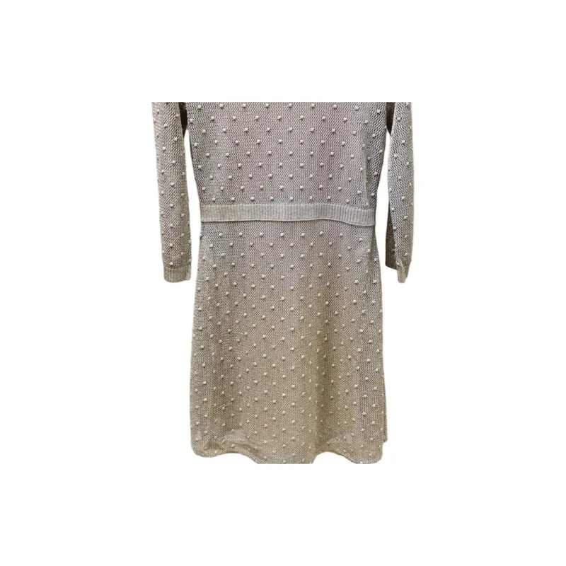 DIOR Long Sleeved Dresses Women's Gold-1