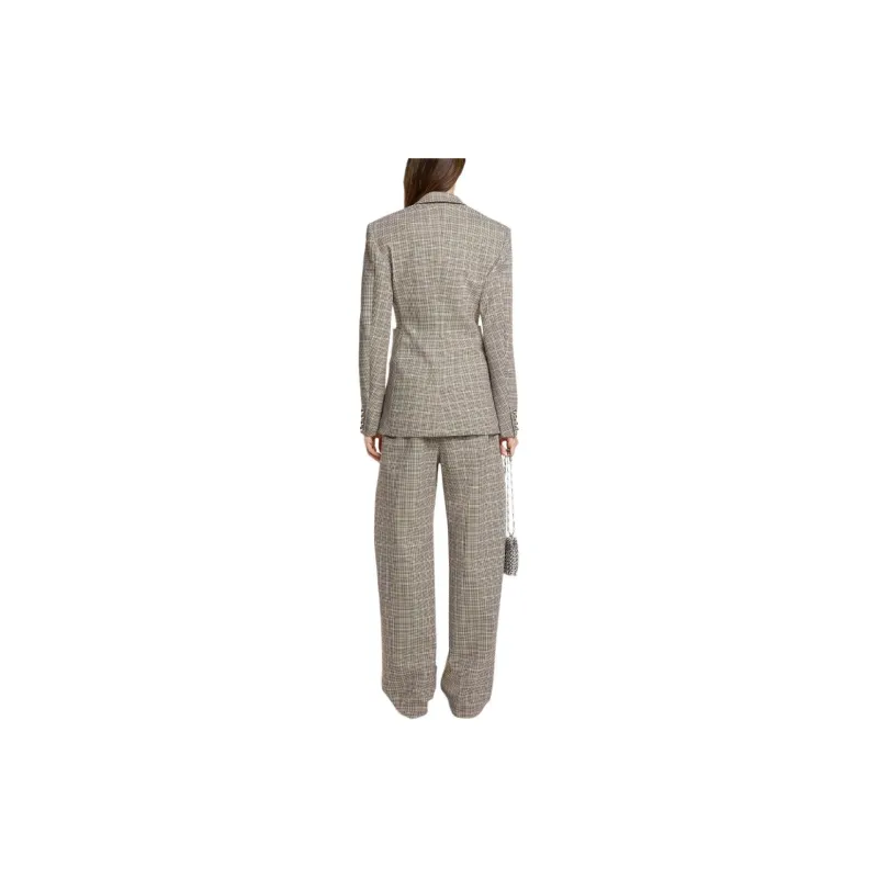 Paco Rabanne Plaid Check Fitted Jacket-5