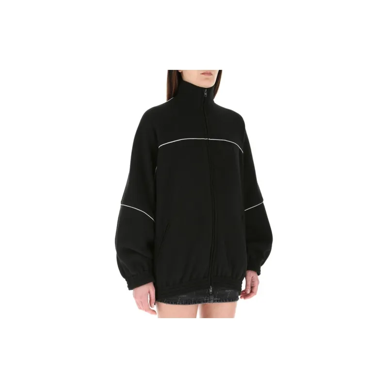 Balenciaga Tracksuit Jacket 'Black'-4