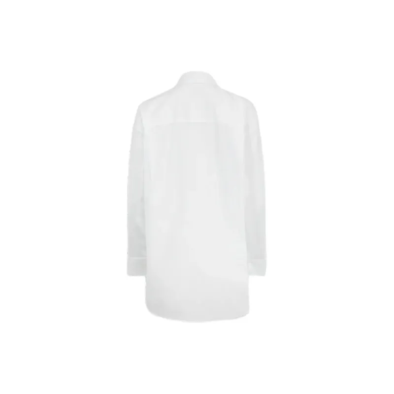 LOEWE Draped Shirt 'White'-1