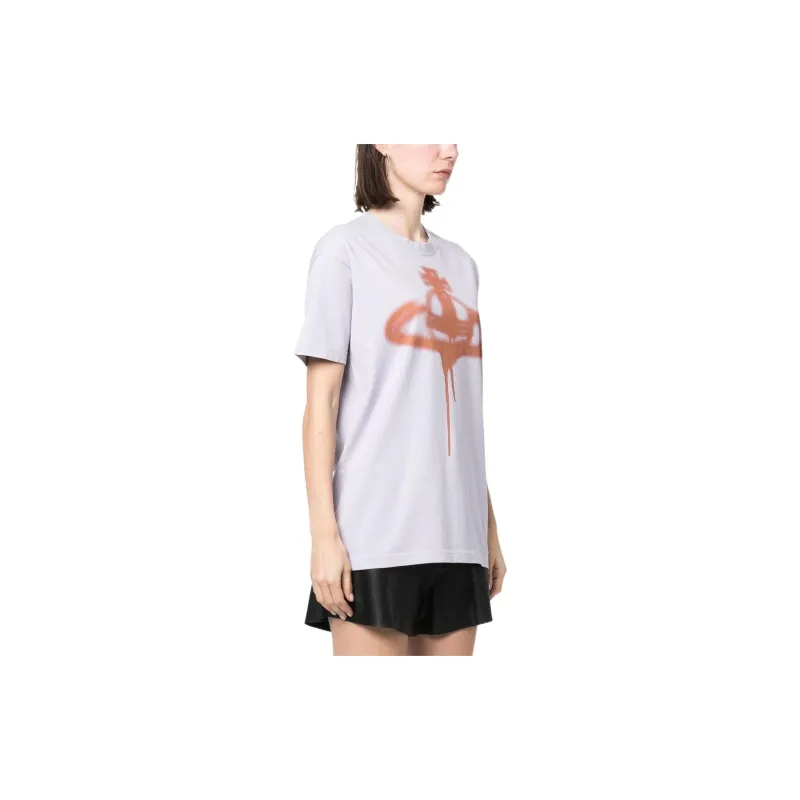 Vivienne Westwood T Shirts Women's Lavender Purple-3