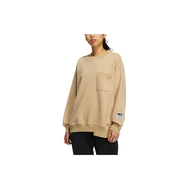 Adidas Originals Sweatshirt Women's Yellow-1
