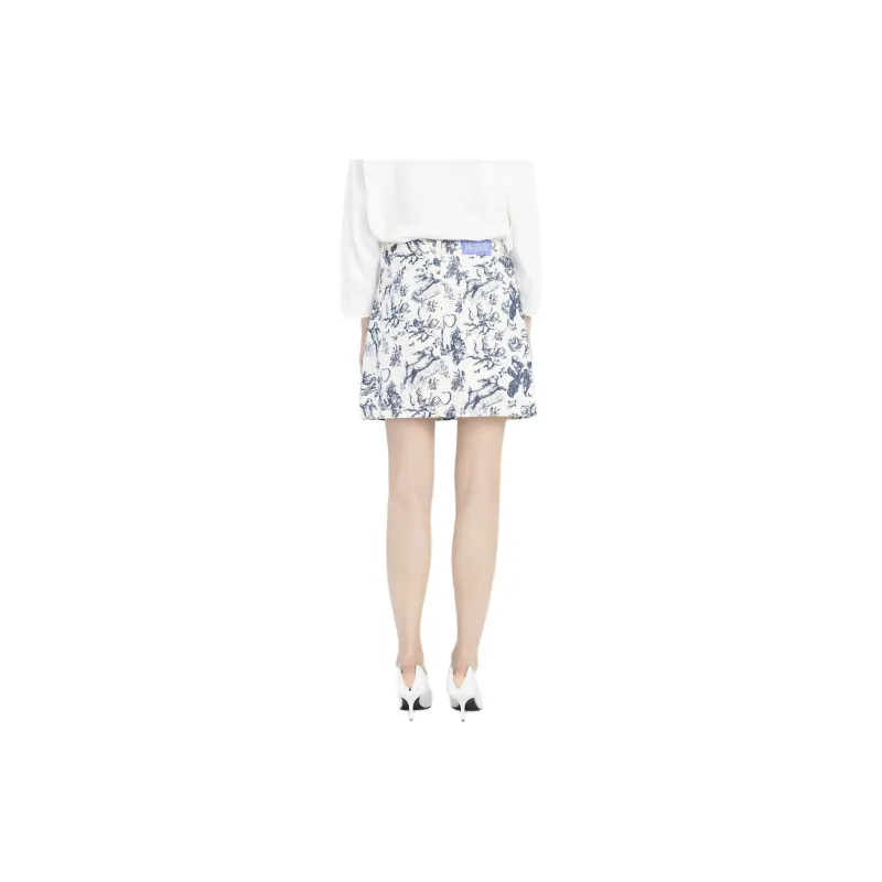 XG Casual Short Skirts Women's Letter Flower-2
