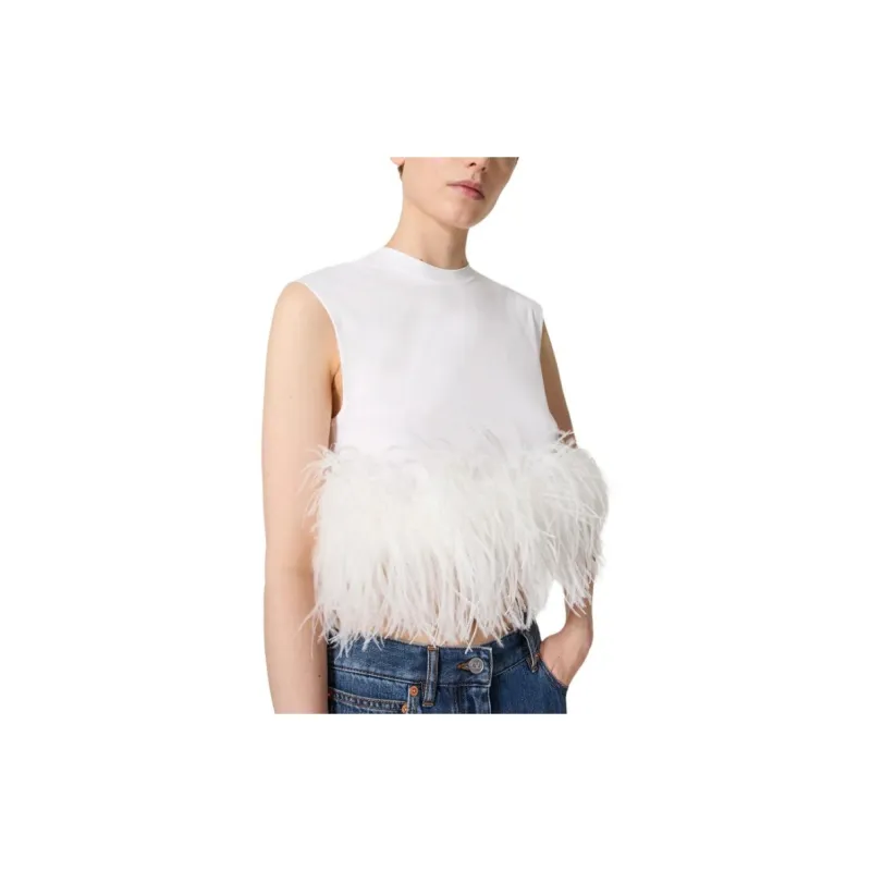Valentino T Shirt Women's White-4
