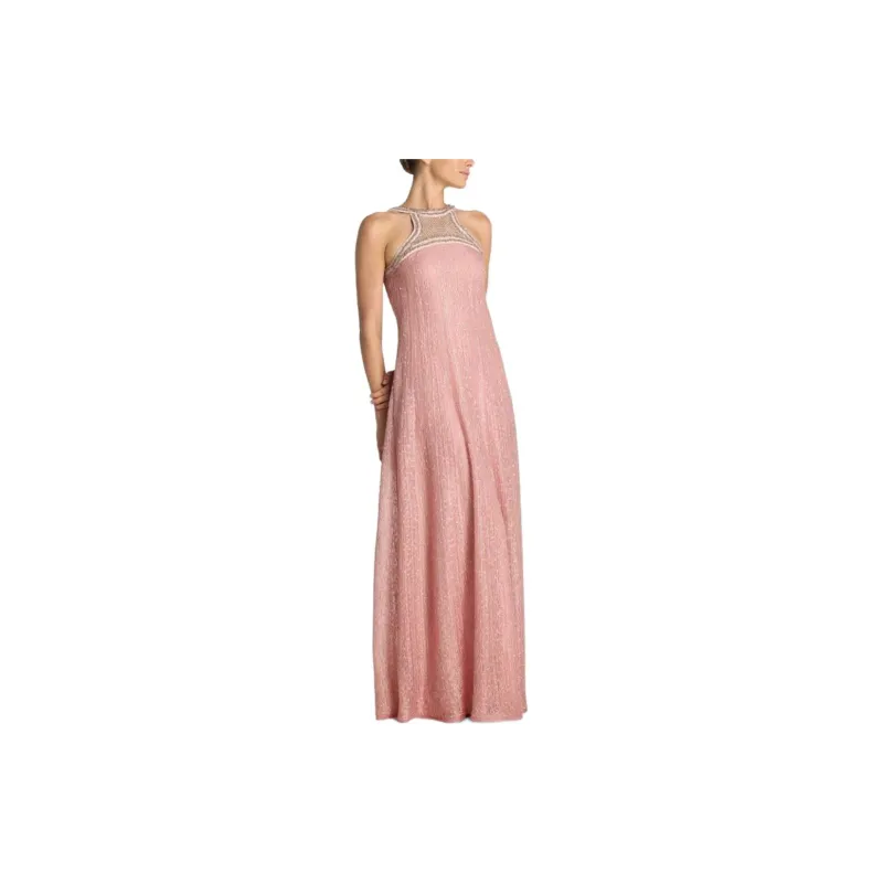 St. John Rhinestone-embellished Knitted Gown-1