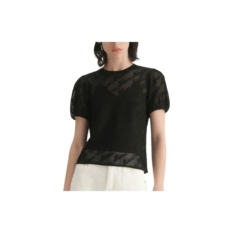 KARL LAGERFELD T Shirt Women's Black-2