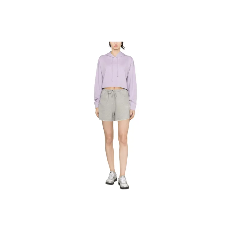 GANNI Logo Embroidered Drawstring Shorts-1