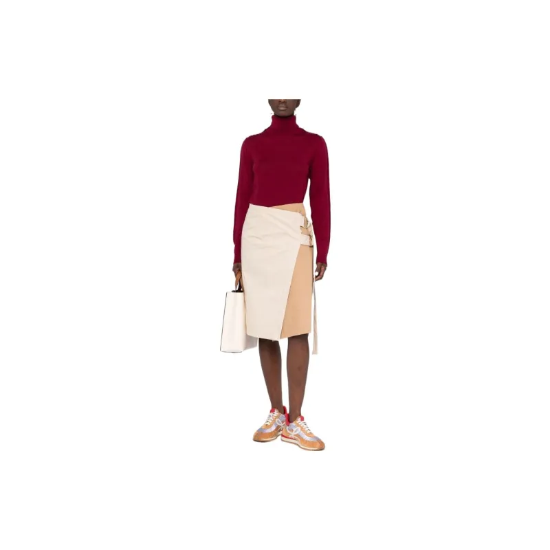 MARNI Colour-block Turtleneck Jumper-1