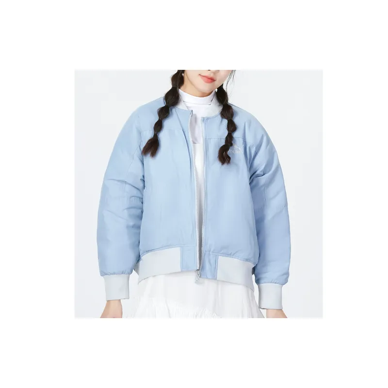 PUMA Down Jackets Women's Blue-2