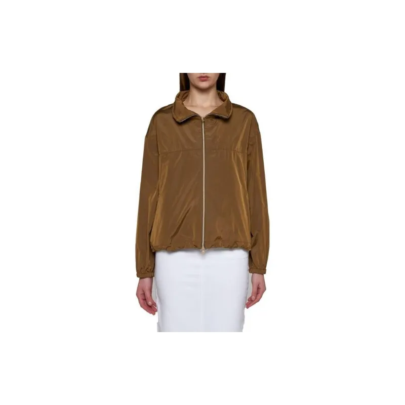 HERNO Zip-Up Drop-Shoulder Jacket-2