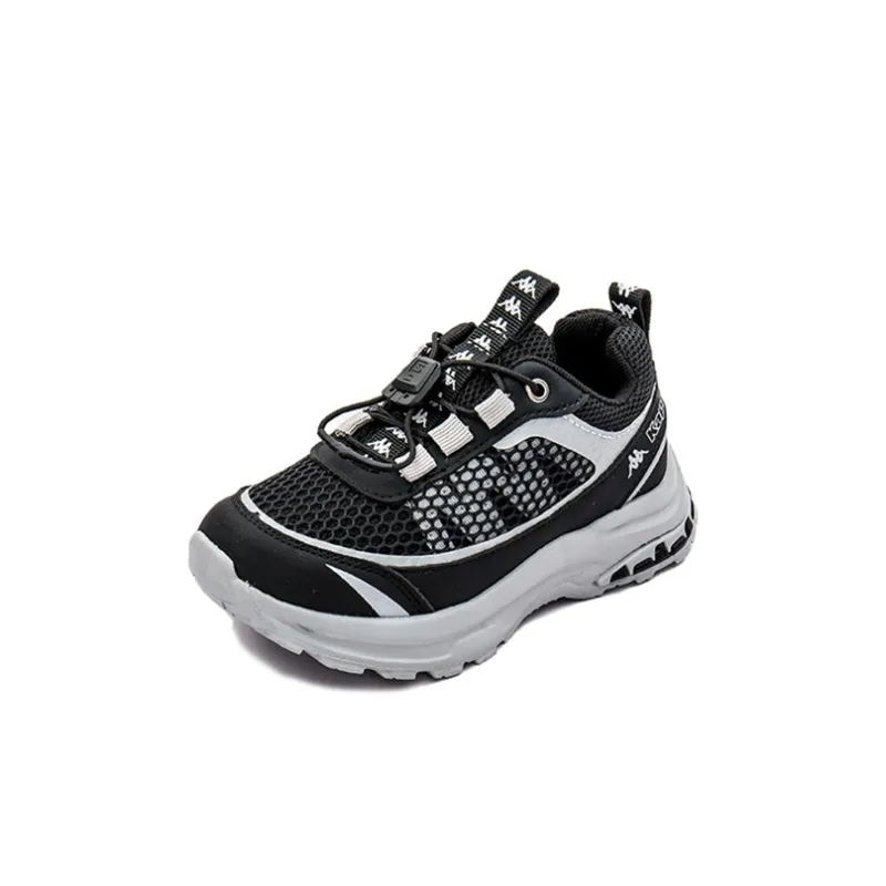 KAPPA KIDS Anti Slip And Wear Resistant Breathable Low Top Kids' Running Shoes Black Kids'-2