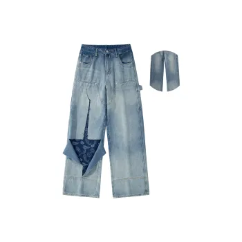 GDRX Jeans Unisex Denim Blue
