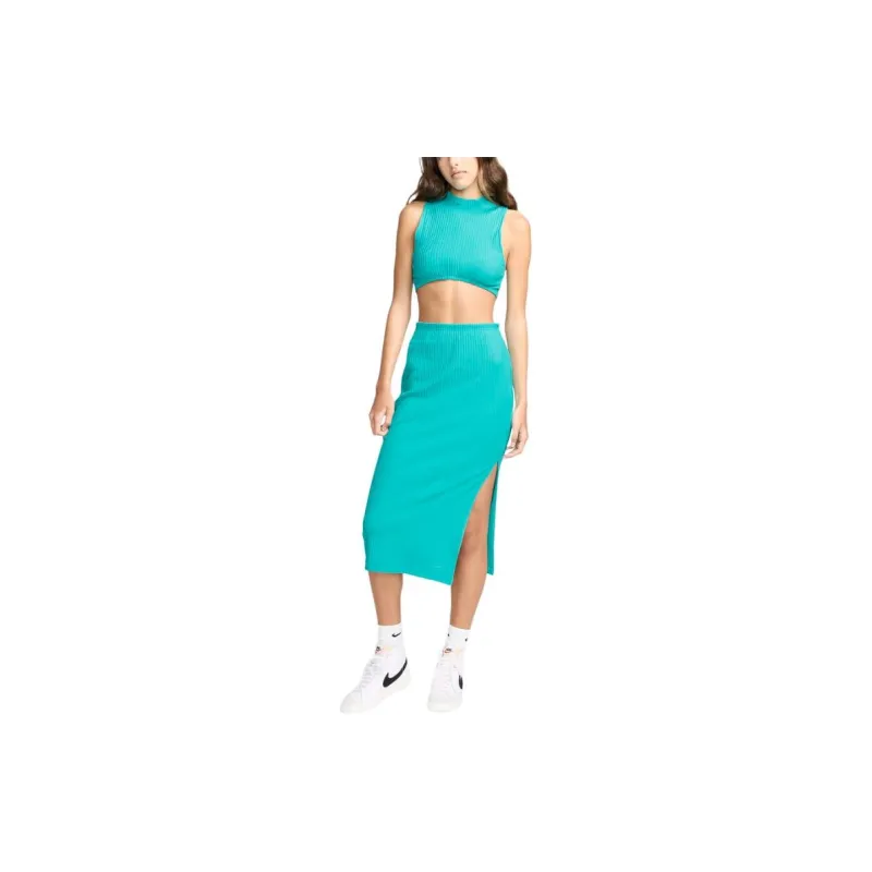Nike Sportswear Chill Rib Women's Slim Midi Skirt-2