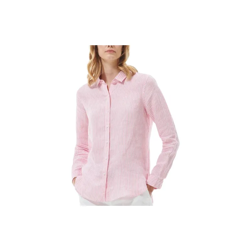 BARBOUR Marine Shirt Shirt Women's Pink-2