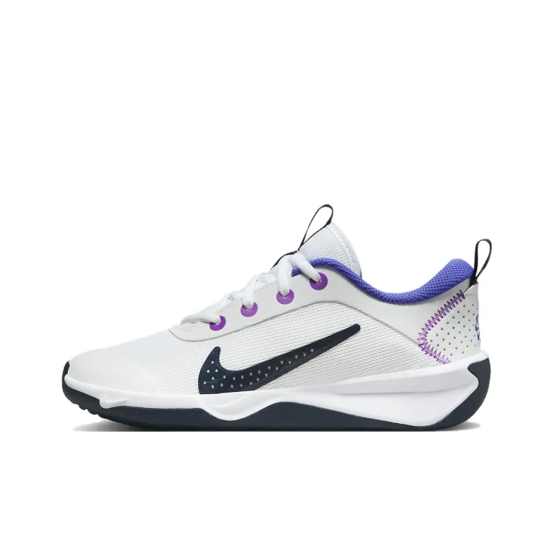 Nike Omni Multi-Court GS 'White Dark Obsidian'-0