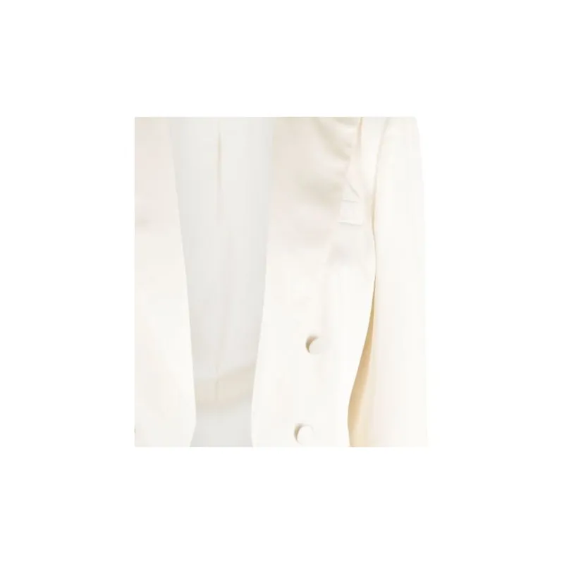 Polo Ralph Lauren Satin weave Cropped Blazer-3