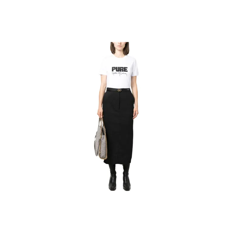 Stella McCartney Logo Printed Crewneck T Shirt-2