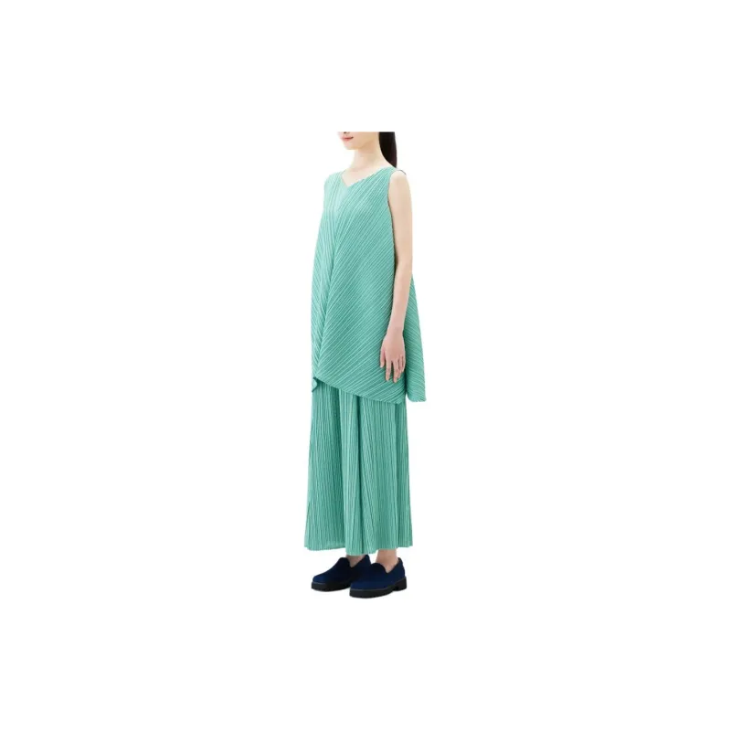 PLEATS PLEASE ISSEY MIYAKE T Shirt Women's Green-3