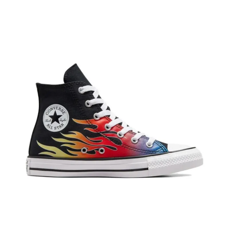Converse Chuck Taylor All Star   High GS 'Cars - Flames'-1