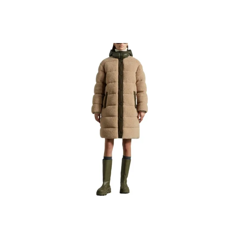 Moncler FW22 Charamillion Down Jacket Women's Khaki-2