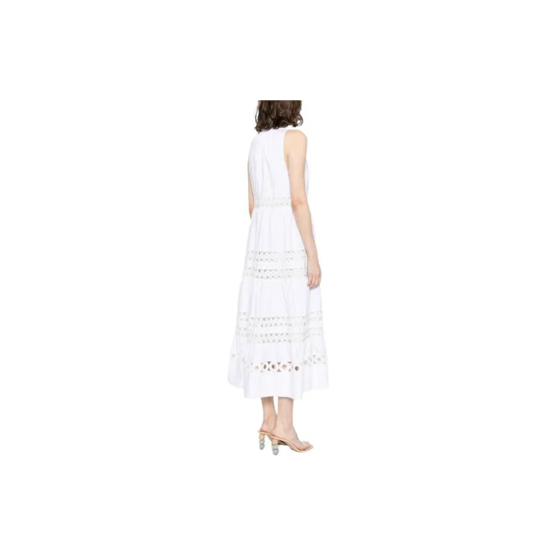 Sachin & Babi Positano Embroidered Cotton Dress-2