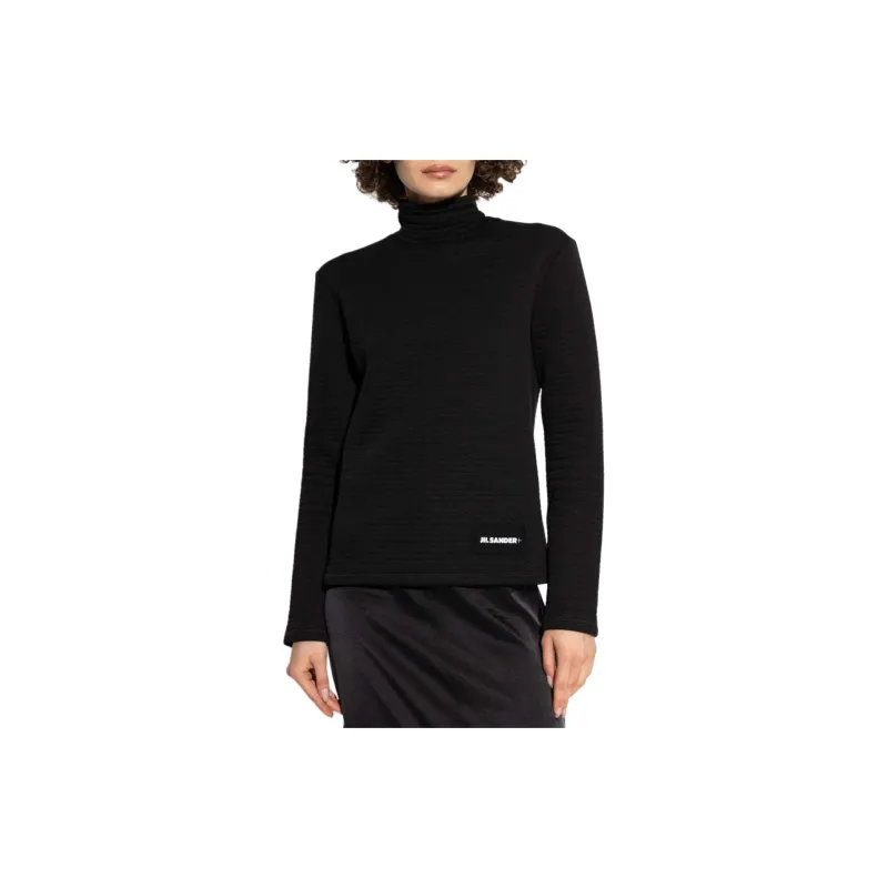 JIL SANDER + Logo Patch Jumper-1