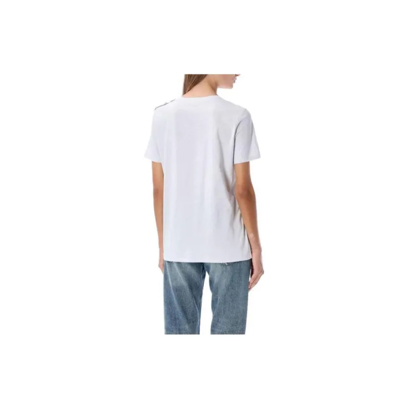 BALMAIN T-Shirts Women's Light Blue-3