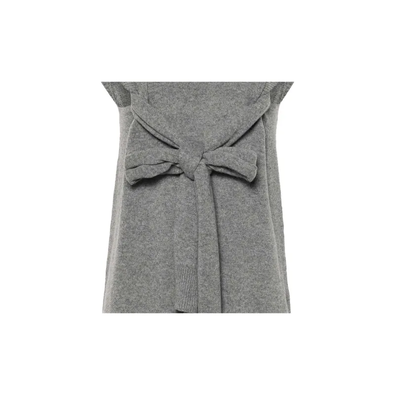 Stella McCartney Self-Tie Fastened Sleeveless Knitted Top-5