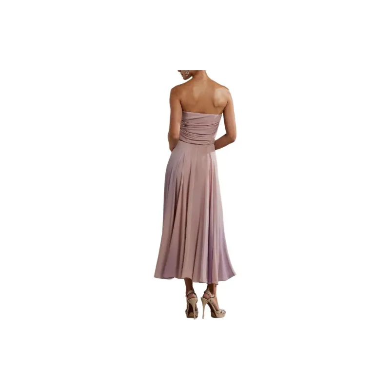 Ralph Lauren Collection SS24 Sleeveless Dress Women's Light Purple-1