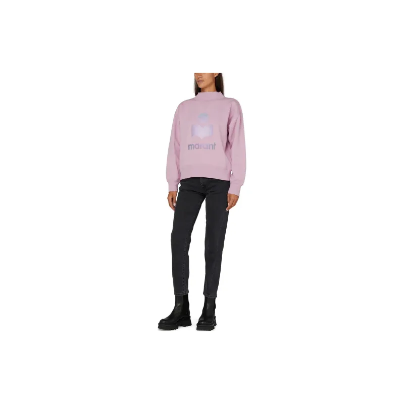 ISABEL MARANT Mobyli Mock Neck Sweatshirt-2