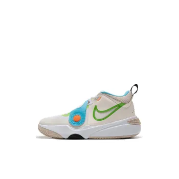 Nike Team Hustle D11 GS 'Pale Ivory Action Green'