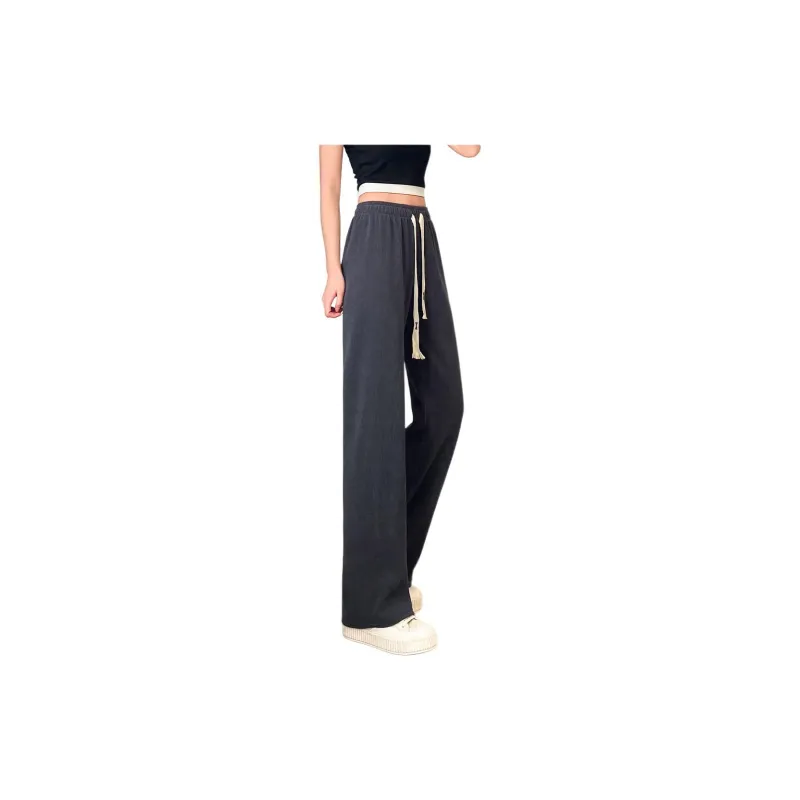 Ya Sheep People Casual Pants Women's Dark Gray-3