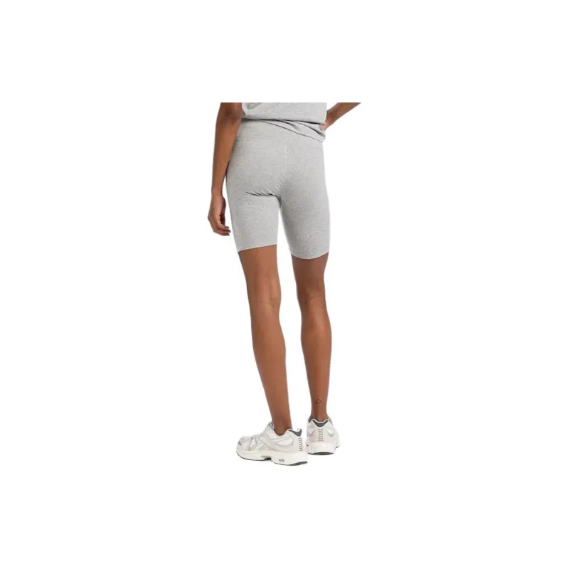 Reebok Identity Small Logo Cotton Bike Short Casual Shorts Women's Medium Gray Sandalwood-2