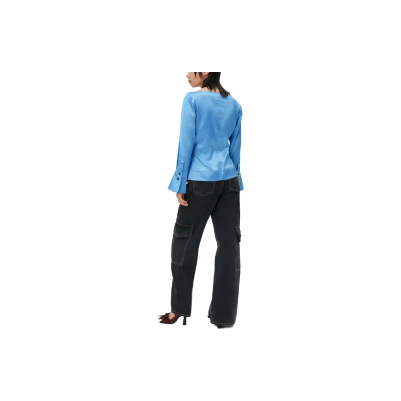 GANNI Jeans Women's Black-3