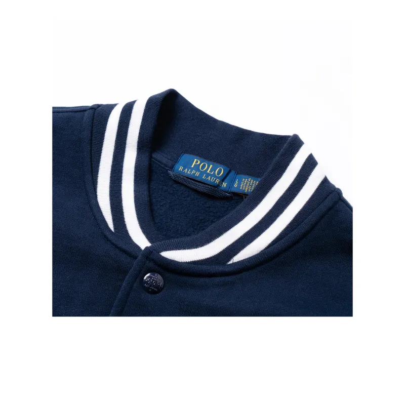Polo Ralph Lauren Logo patch Jersey Jacket-2