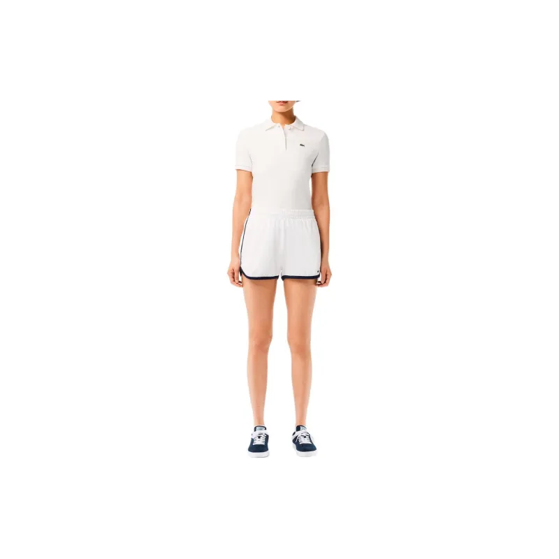 LACOSTE Polo Shirt Women's White-2
