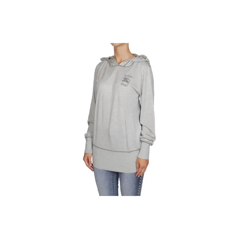 Burberry Sweatshirts Women's Charcoal Gray-4